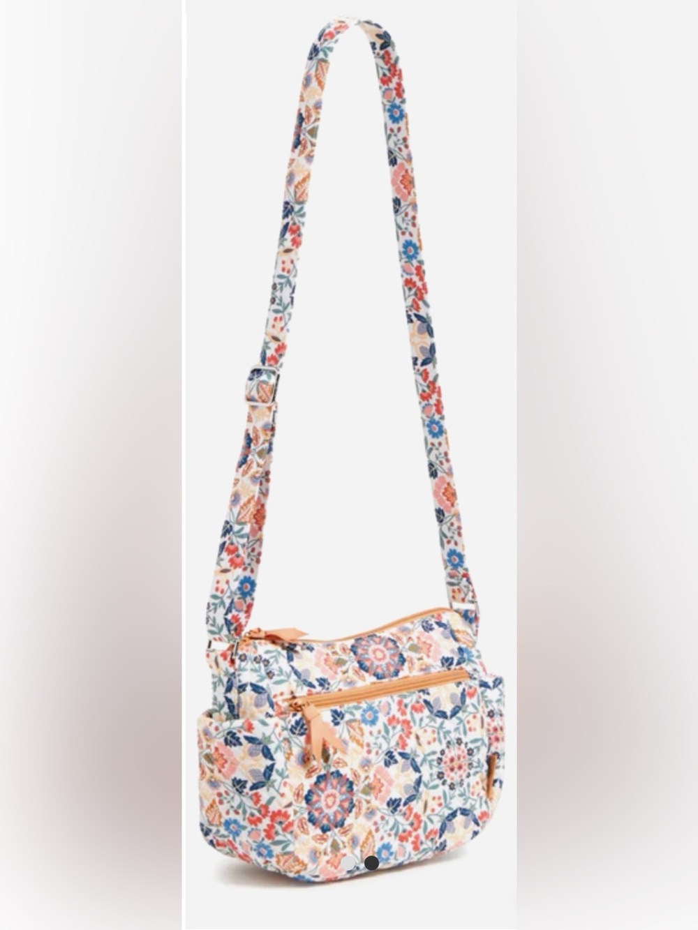Vera Bradley On The Go Crossbody Shoulder Bag Adjustable Enchanted Mandala